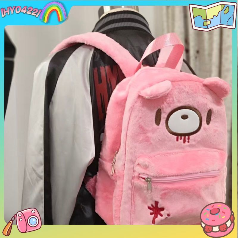 Japanese Lifestyle Goods - Zaino Carino Gloomy Bear Rosa Grande