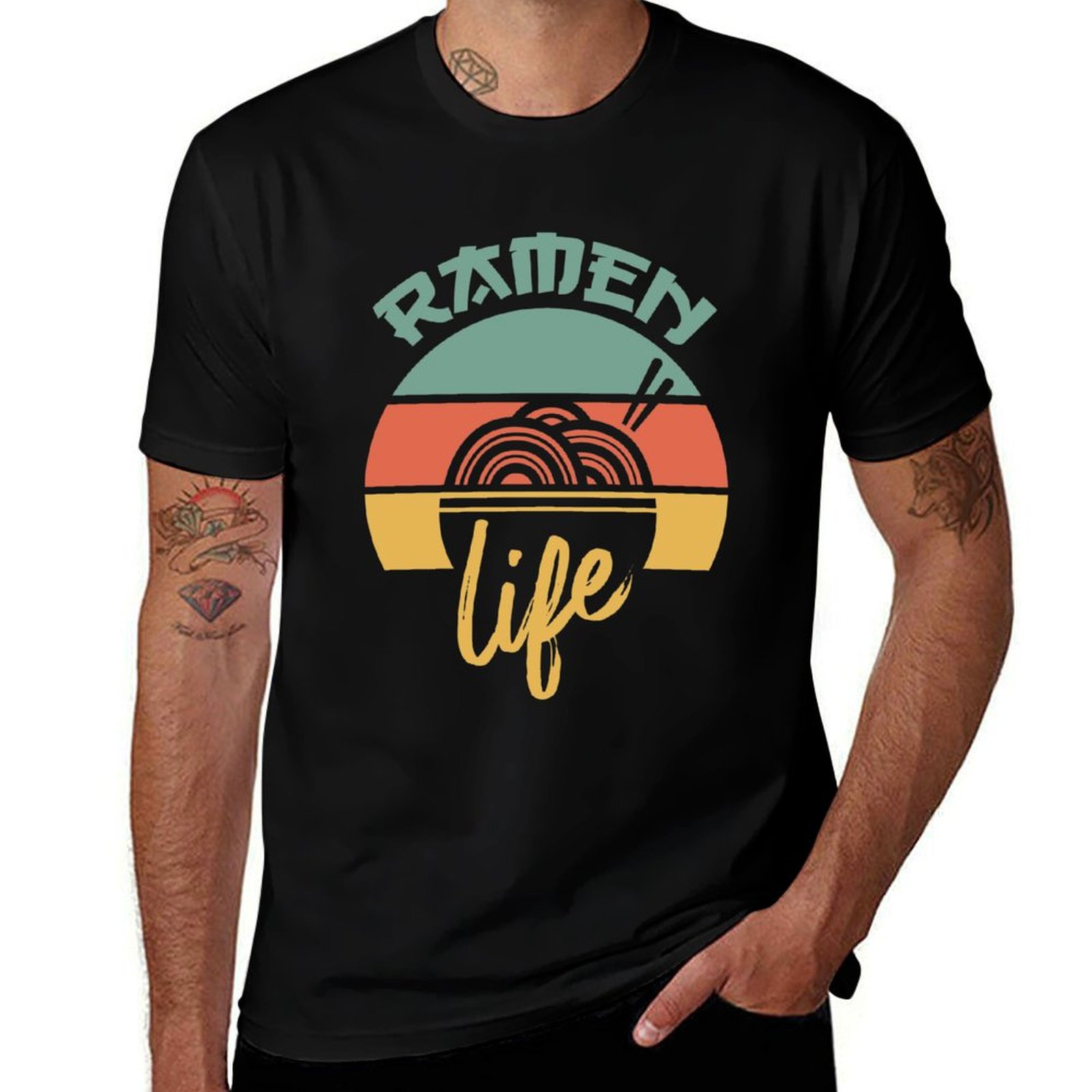 Japanese Daily Lifestyle - T-shirt vintage retrò per amanti dei
