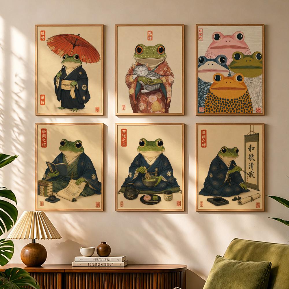 Japanese Lifestyle Japanese - Poster su tela con pittura e