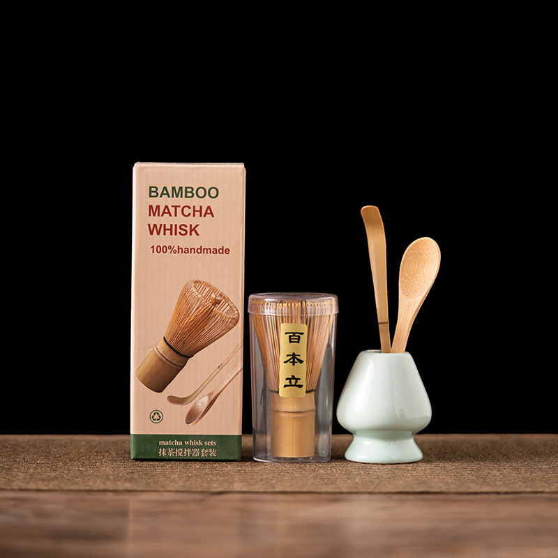 Set di 4 fruste per matcha in  - Bamboo Whisk Chasen recensione e prezzo