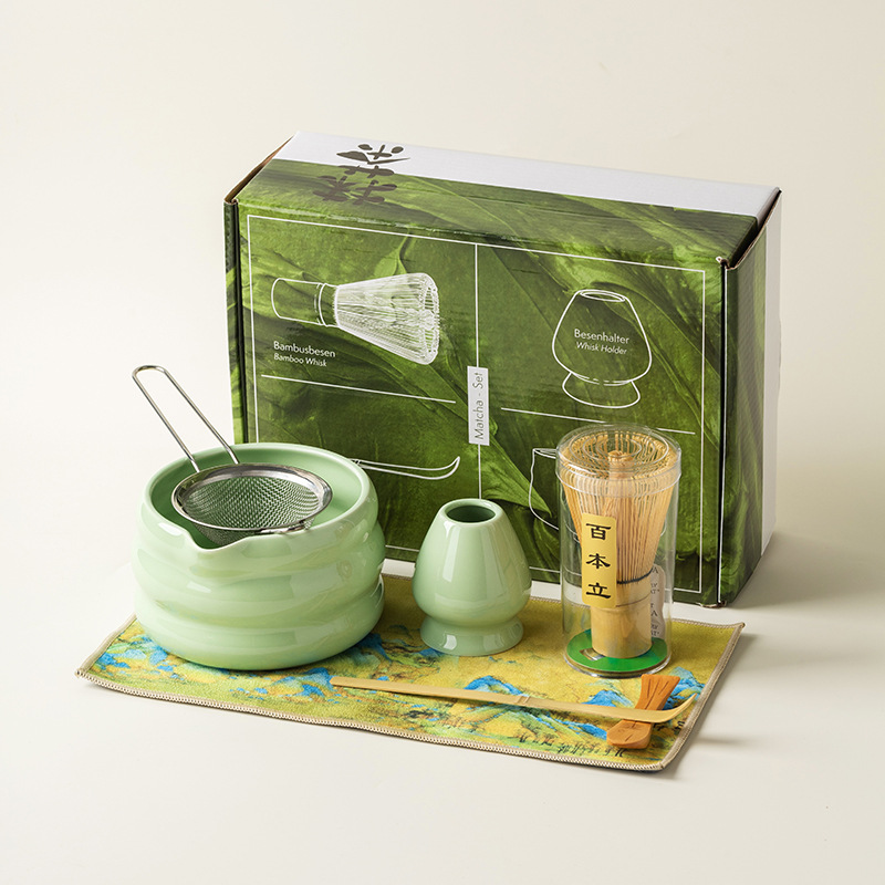4/7 pezzi set matcha giappones - Bamboo Whisk Chasen recensione e prezzo